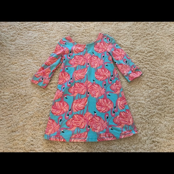 Lilly Pulitzer Flamingo Dress🌸 - Picture 2 of 3